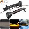 2 Stück für BMW 5er 6er 7er Serie F10 F11 F07 F06 F12 F13 F01 Dynamischer Blinker LED Rückspiegel Blinker Repeater Leuchte