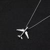 Children's Airplane Pendant Necklace for Boys - Earthy, Versatile Jewelry Accessory