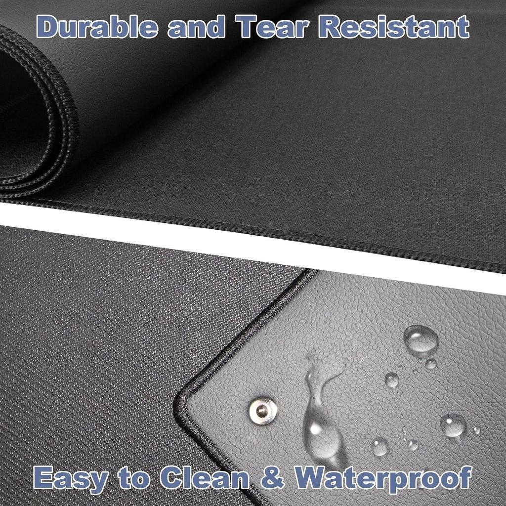 23,6x35,4 tum Premium Jordningsmatta med 15ft Sladd, Antistatisk Jordningsplatta för Husdjur, Skrivbords- och Golvanvändning, Hållbar Välbefinnandematta