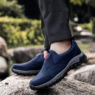 Men's Loafers Fall Fashion Sneakers Outdoor Overfoot Hiking Shoes Non-Slip Casual Sports Running Shoes Zapato Para Hombre