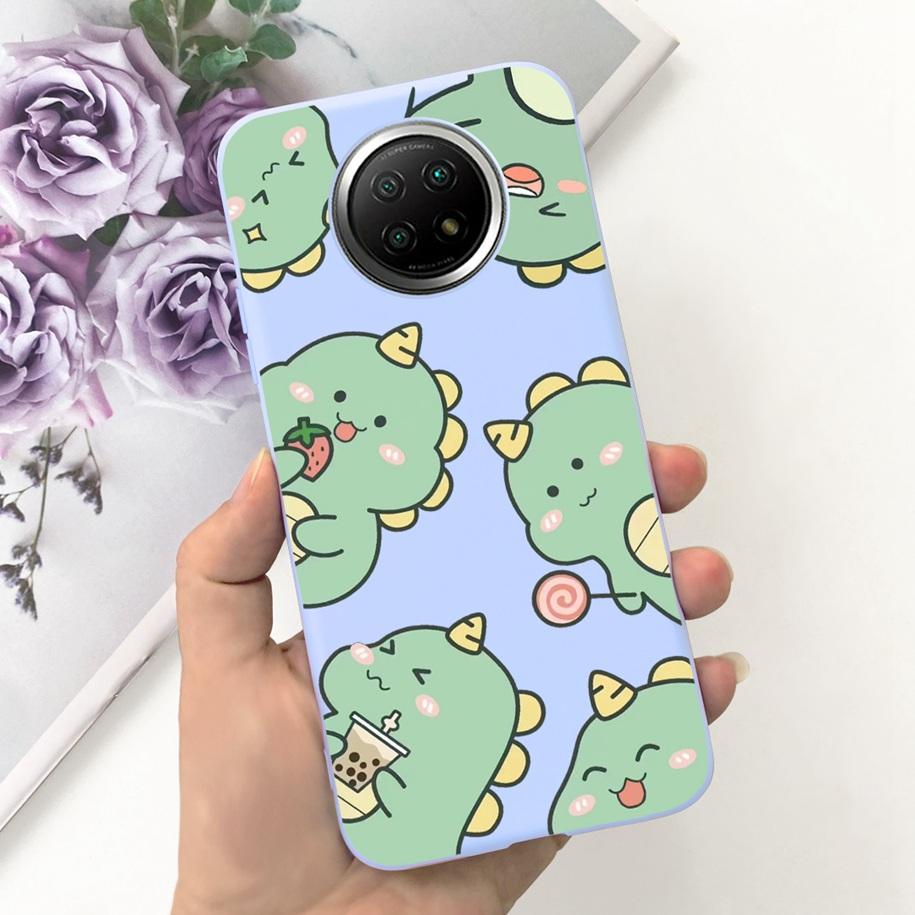For Xiaomi Redmi Note 9T Note 9 5G Case Fashion Flower Shockproof Silicone Soft Matte Phone Cover For Xiomi Redmi Note 9T Fundas
