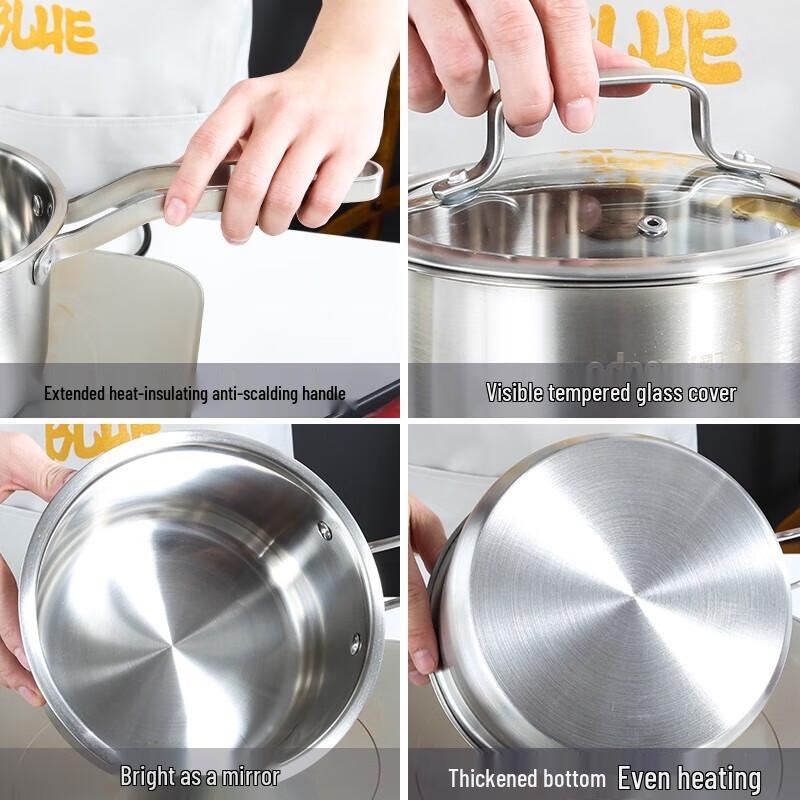 Adneny Stainless Steel Milk Pot