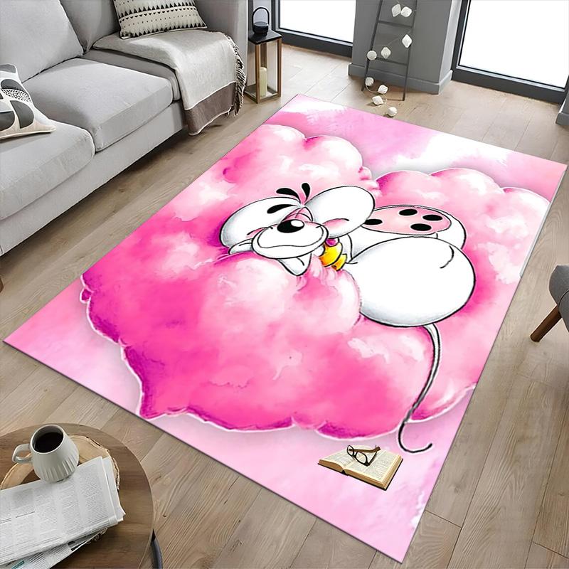 1pc Garfields Comic Strip Adventure Carpet for Playroom Bedroom Living Room Sofa Home Decor,kids Game Area Rug Non-slip Floor Mat Y72338