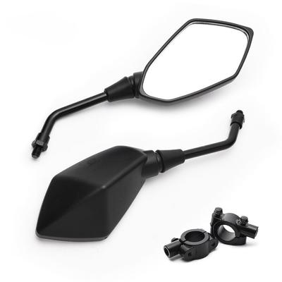 2Pcs/Pair Universial 8mm 10mm Motorcycle Mirror Scooter E-Bike Rearview Mirrors Electromobile Back Side Convex Mirror