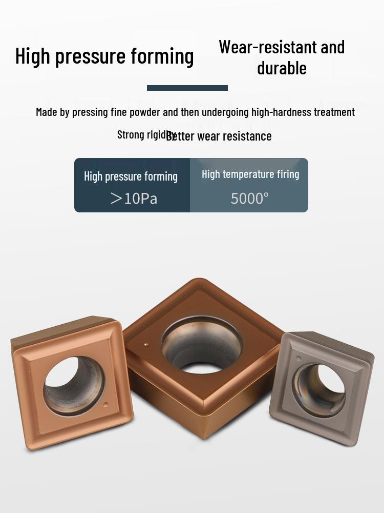 SPMG060204 Wear-Resistant Stainless Steel CNC Drill Insert