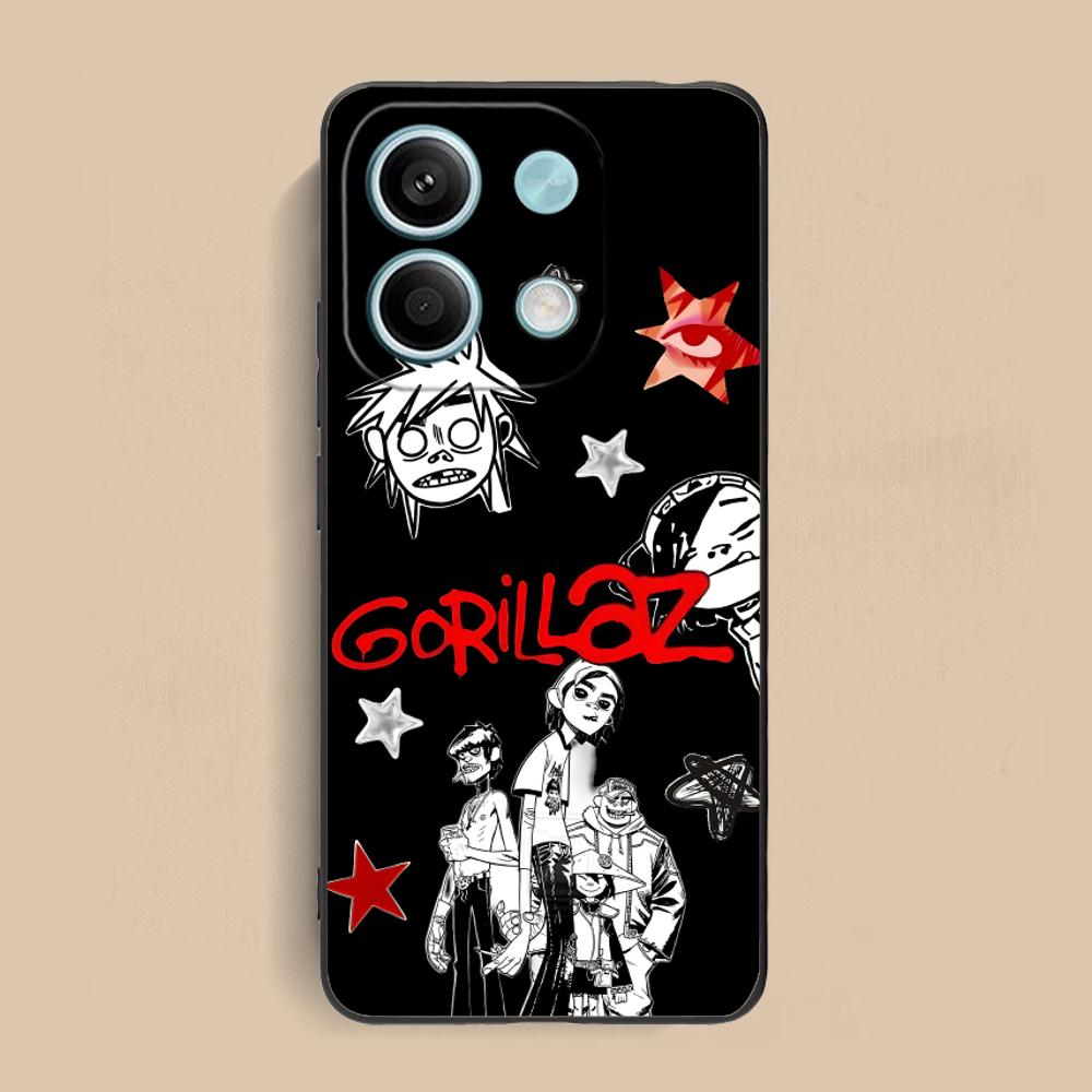 

Mobile Gorillaz Phone Case for Xiaomi Redmi Note 14 13 12 11 A5 3 2 1 Pro Plus 4G 5G Colour Printing Pretty Cellphones Cover Redmi Note 14 Pro 5G (Global)