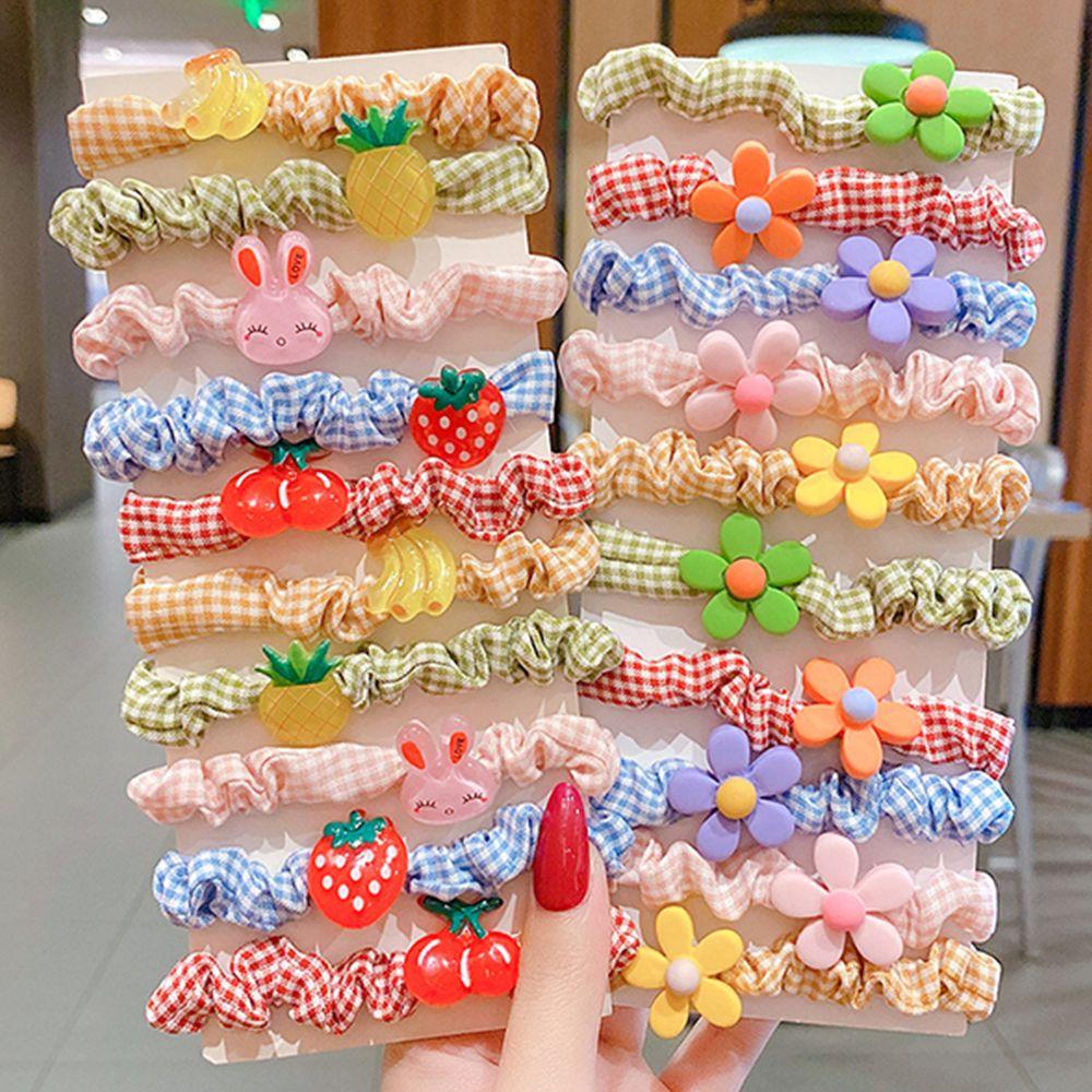 

Детские головные уборы с бантом для девочек, аксессуары для волос из мультфильмов, резинка для волос Kawaii, эластичное кольцо для волос