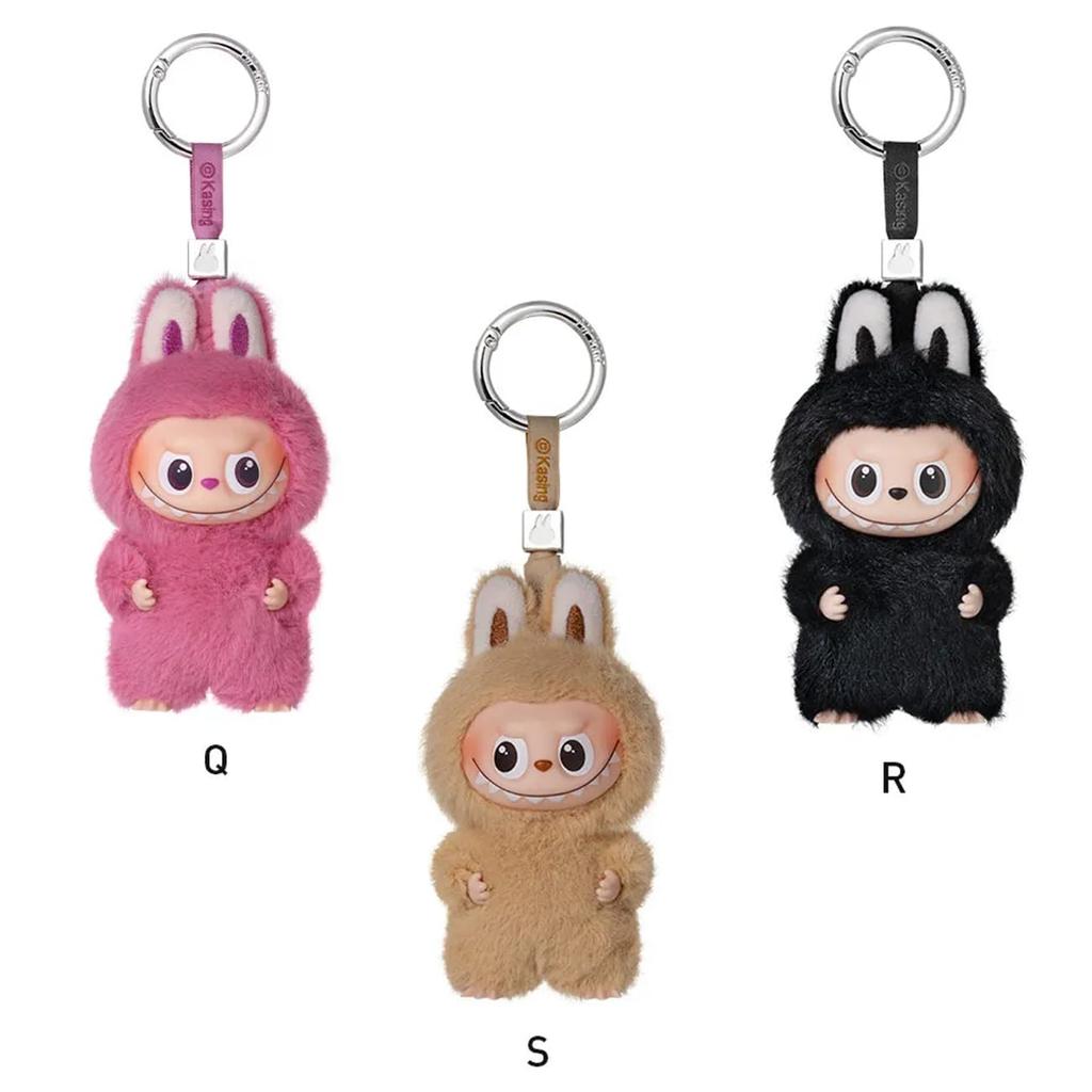 [Single, Authentic, Unopened] POP MART THE MONSTER PIN FOR LOVE Series Plush Pendant (N-Z) Popmart Mini Labubu Rabubu 4.0 Lovebu Keychain