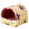 Small Animal Hammock House Hanging Tree Bed Cage Accessories Hamsters Plush Hideout Bedding Bed for Chipmunks Ferrets
