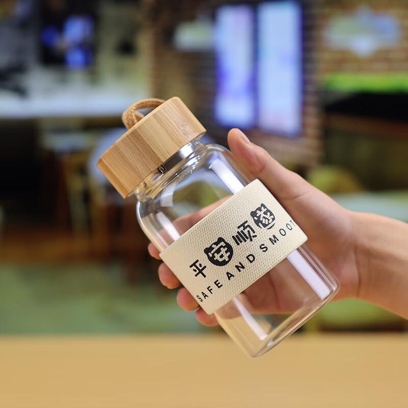 DH Heat-Resistant Glass Cup with Tea Infuser 500ml