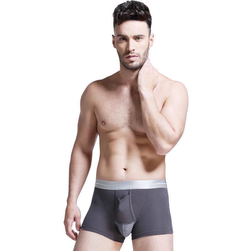 Ανδρικό σορτς Boxer Scrotal Support Ice Silk - Varicose Vein Supportçao