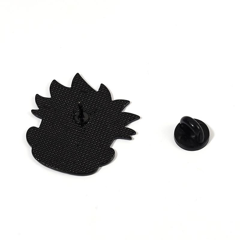 Jujutsu Kaisen Enamel Pin Cartoon Anime Brooches Animals Cat Custom Metal Hat Lapel Clothes Backpack Jewelry Friends Fans Gift