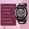 Reloj analógico digital para niños, reloj para niñas, resistente al agua, con alerta, pantalla LED, multifunción, para deportes al aire libre, con fecha y día, doble horario.