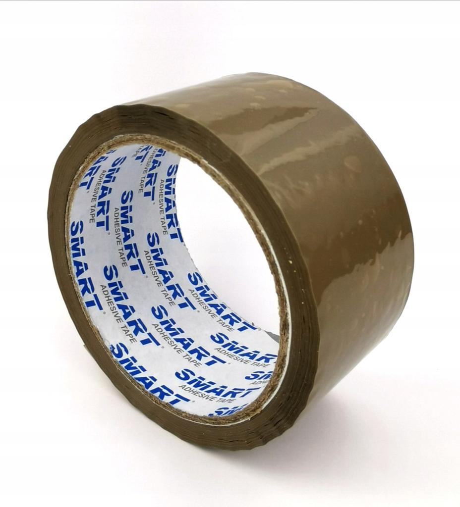 Smart brown packing tape, width 48 mm, length 50 m, 6 pcs.