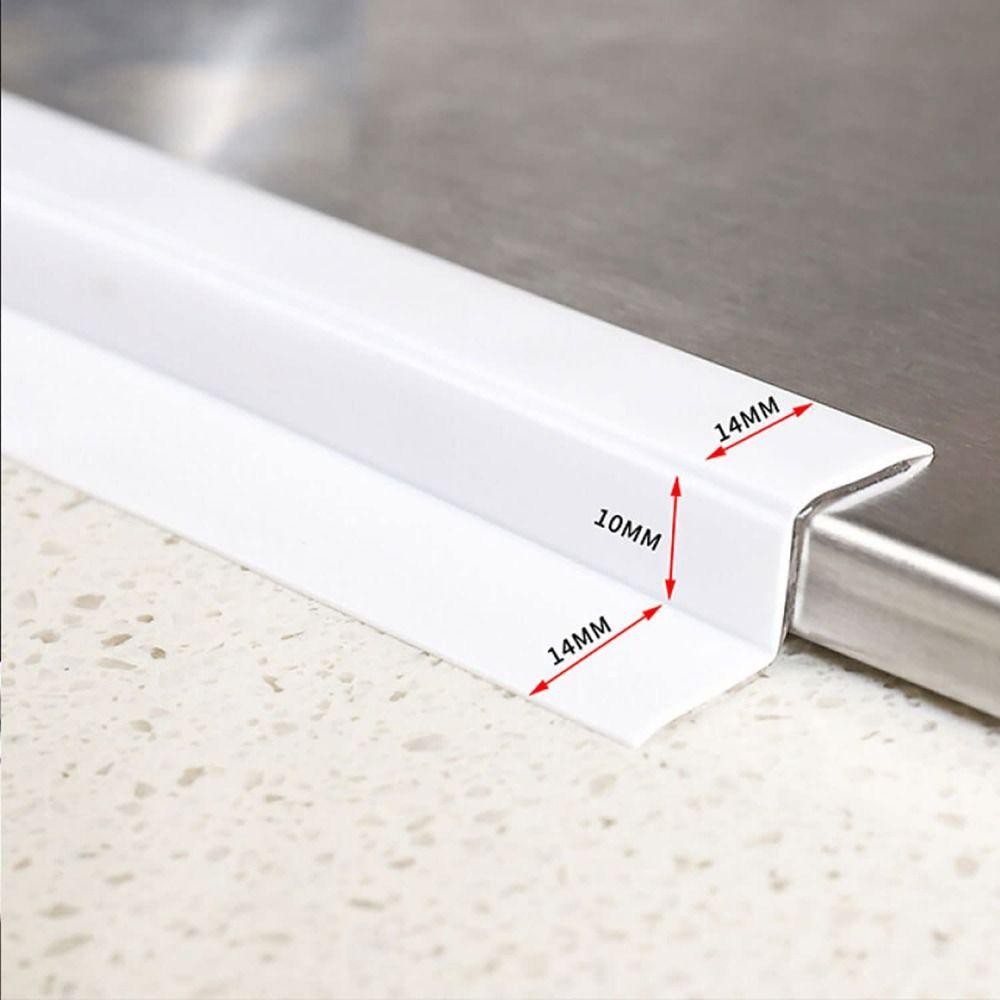Self Adhesive Caulk Tape Mildew-proof Sealing Tape Professional Shower Tile Sealer  Household