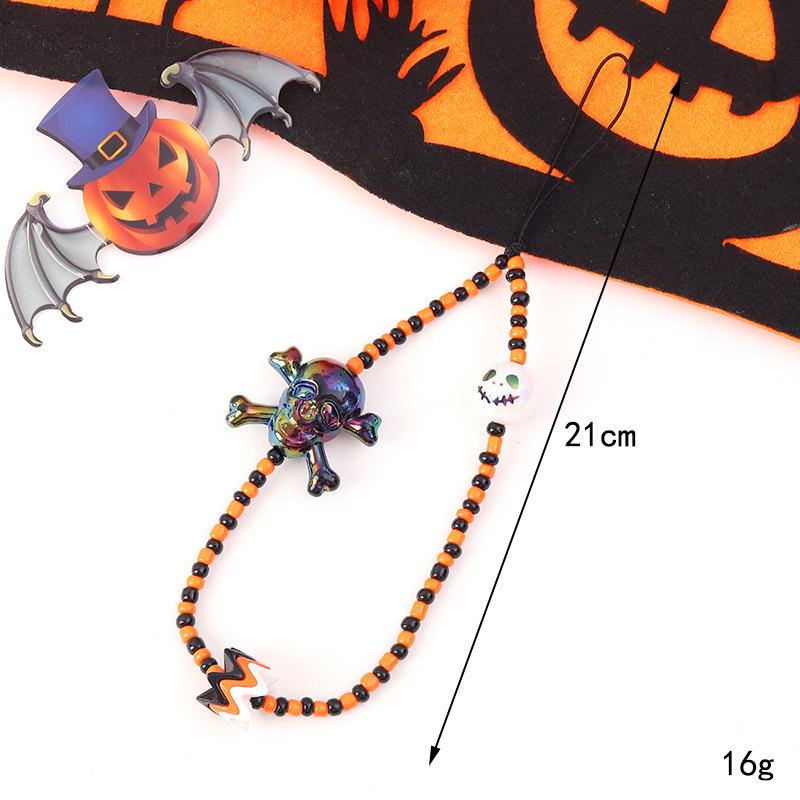 Elegantní perlový mašličkový korálkový řetízek na telefon a všestranná šňůrka pro ženy