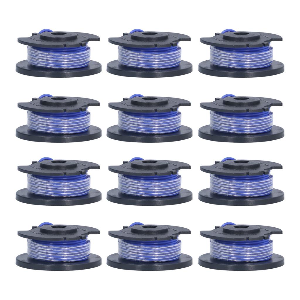 12Pcs Line Spool Replacement Trimmer Accessory Fit for Ryobi One  AC14RL3A 18 24 40V