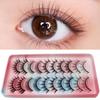 10 Pairs, False Eyelash Factory Naked Makeup Demon Eyelashes