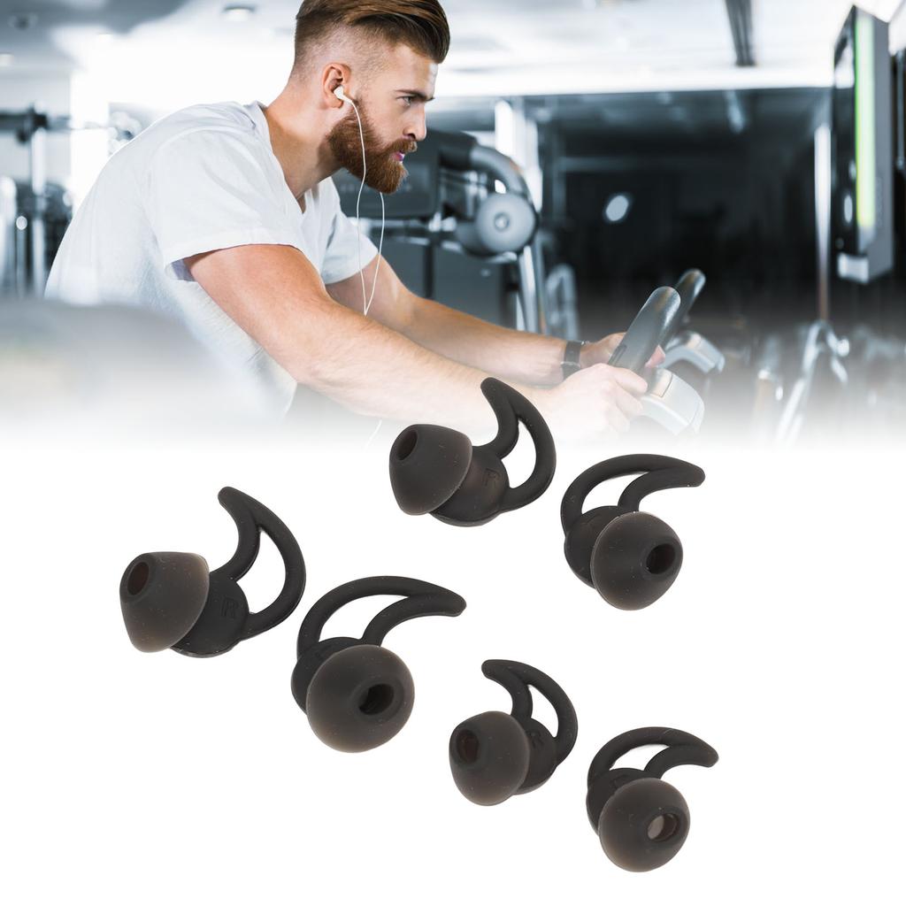 3 Pairs SCelsiusMCelsiusL Replacement Silicone Earbuds Tips Soft Comfortable Silicone Ear Tips for QC20 QC30 IE2 IE3 SIE2i Earphone