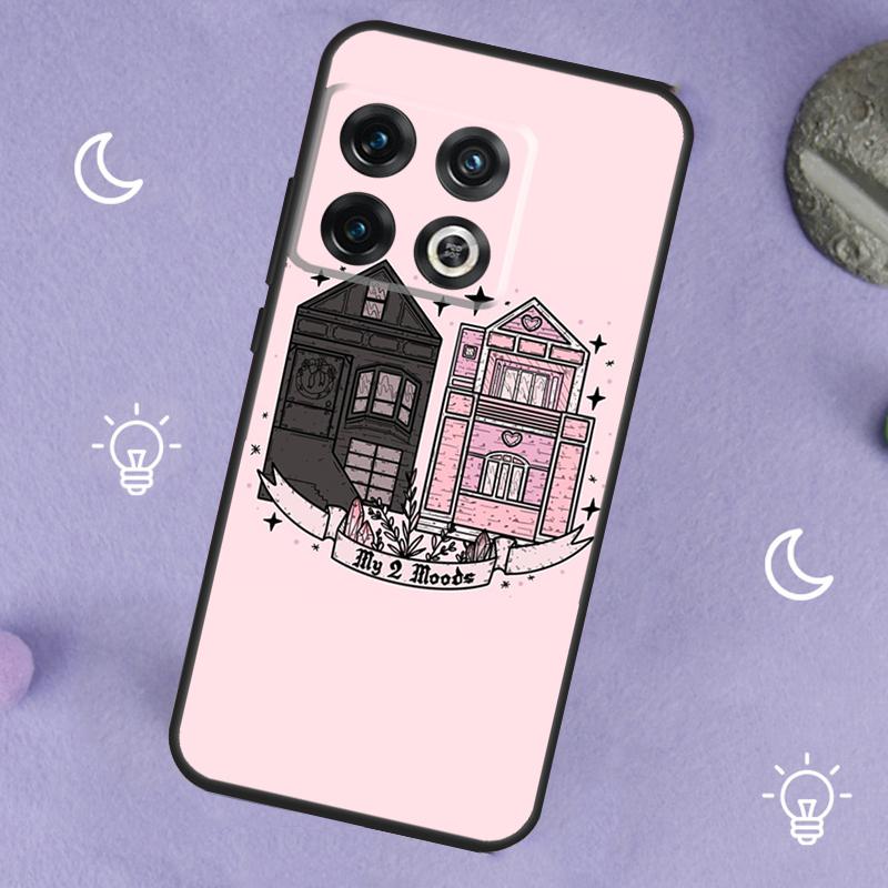 Girly Pastel Witch Goth Pattern For OnePlus Nord 5 CE 2 3 4 Lite N20 N30 Case For OnePlus 15 13 12 11 10 13T 10T 10R 12R 13R