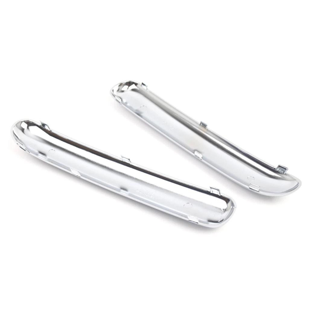 Pair Front Bumper Chrome Trim Set For Mini One Cooper R50/R52/R53 2001-2004