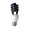 Ultraviolet Light Bulb Removable Multifunctional Black Universal Trap Spiral Lamp for Indoor