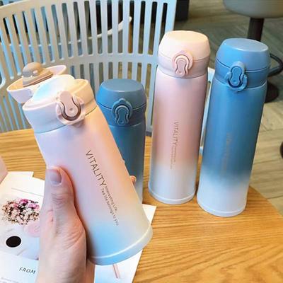 Gradient 304 Stainless Steel Thermos Cup for Children - Portable and High-Value for Students and Home Use