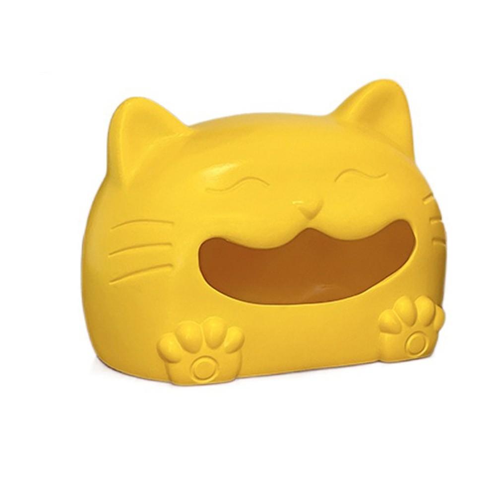 Model Toy Cat Tissue Box Collectible Animal Napkin Holder Napkin Storage Box  Birthday Gift