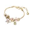 Korean Style INS Fashion New DIY Alloy Bracelet Beautiful Butterfly Crystal Bracelet for Women Dora Trendy Bracelet Accessories