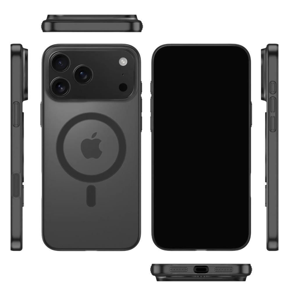 Luxusní Ultra Tenké Magnetické Průsvitné Matné Pouzdro Pro iPhone 17 16 15 14 13 12 Pro Max Plus 17 Air Pro Magsafe Průhledný Zadní Kryt