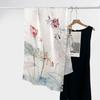 Spring and Autumn New 100 Mulberry Silk Long Scarf Women's Elegant Atmospheric Silk Shawl Versatile High-end Silk Scarf
