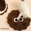 Cat House Cookie Designed Kitten Bed Cozy Removable Pet Nest Washable Warm Hideaway For Puppy Sleeping Hiding Room Home