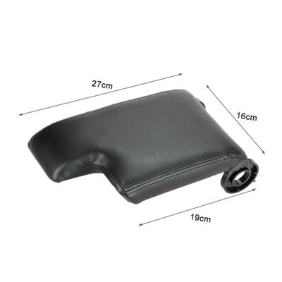 Auto Mittelkonsole Armlehnenbezug Ersatzkit für BMW E46 1998-2006 Links Fahrer Mittelkonsole Armlehnenbezug Faserleder