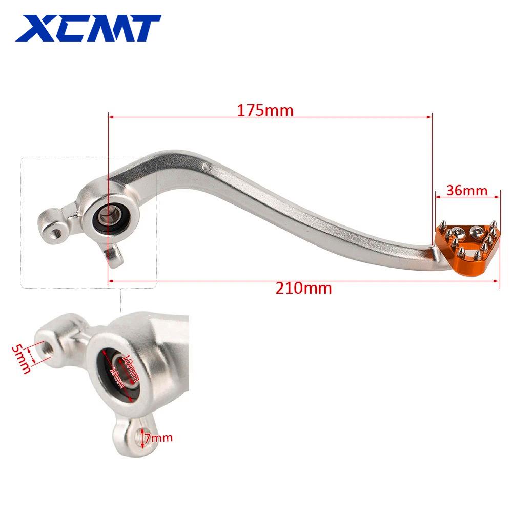 Motorcycle CNC Rear Brake Pedal Lever For KTM SX SXF XC XCF XCW XCFW EXC EXCF 125-450 Husqvarna TC TX TE FC FE FX FS 2016-2024