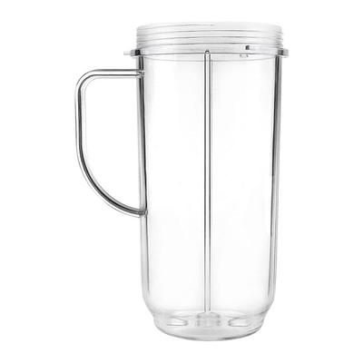 Hoher 22Oz-Ersatzteilbecher mit Griff für 250W Magic Blender Entsafter Mixer