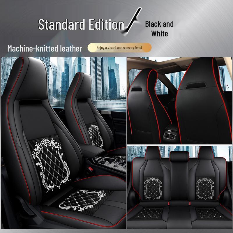 

Универсальная кожаная подушка сиденья FAW Bestune T77 на 5 мест - Полный охват, Сезонная, Специальный дизайн для автомобиля