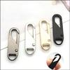 Replacement Zipper Slider Metal Zipper Pull Zipper Repair for Broken Buckle Zipper Head Zip Ends Bag Suitcase DIY Sewing Craft