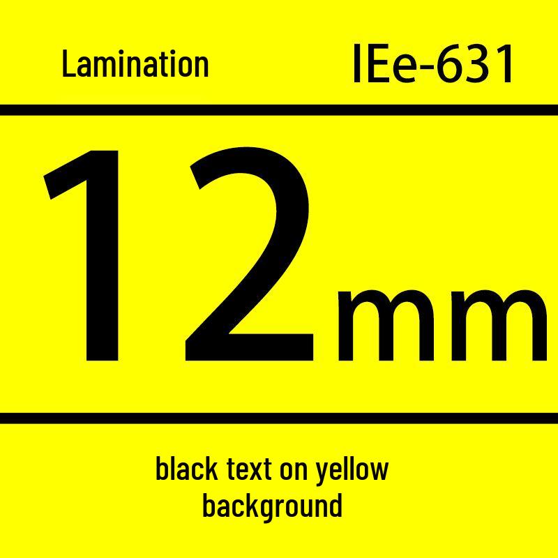 iBest DYMO DM1 Compatible 12mm Waterproof Scratch-Resistant Label Tape 45010 Series