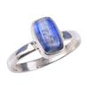 Natural Kyanite Gemstone Handmade 925 Solid Sterling Silver Ring Size 8 c6D90