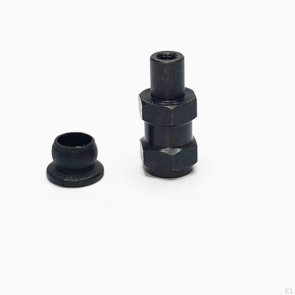 4x Metal Shock Absorber Bushing, 1/8 Vehicle Scale Accessories for ZD /8 RC Car Black