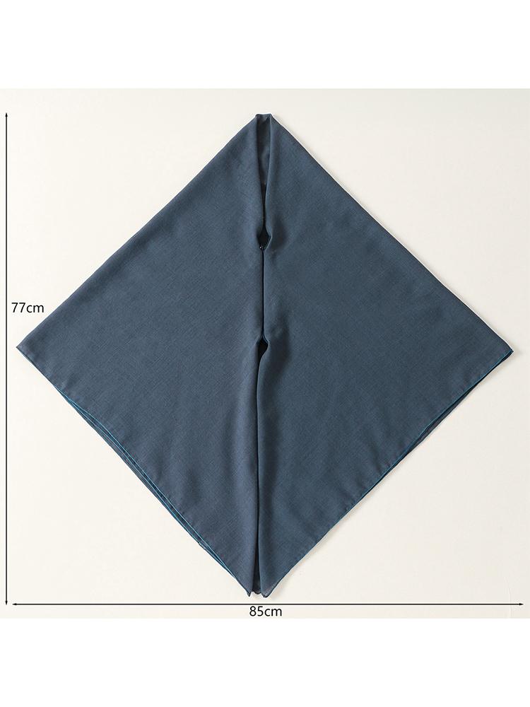 Newest Instant Cotton Hijab Scarf With Zipper Solid Color Woman Muslim Ready To Wear Hijab Islamic Turban Summer Headscarf Shawl
