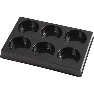 Plastová paleta se 6 přihrádkami na kvaš. Ref. 34589