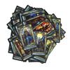 Completo Mazzo di Carte Tarocchi Vetro Colorato Per Festa in Famiglia Alta Qualità Tarocchi Divinazione Lettura del Futuro Gioco di Carte