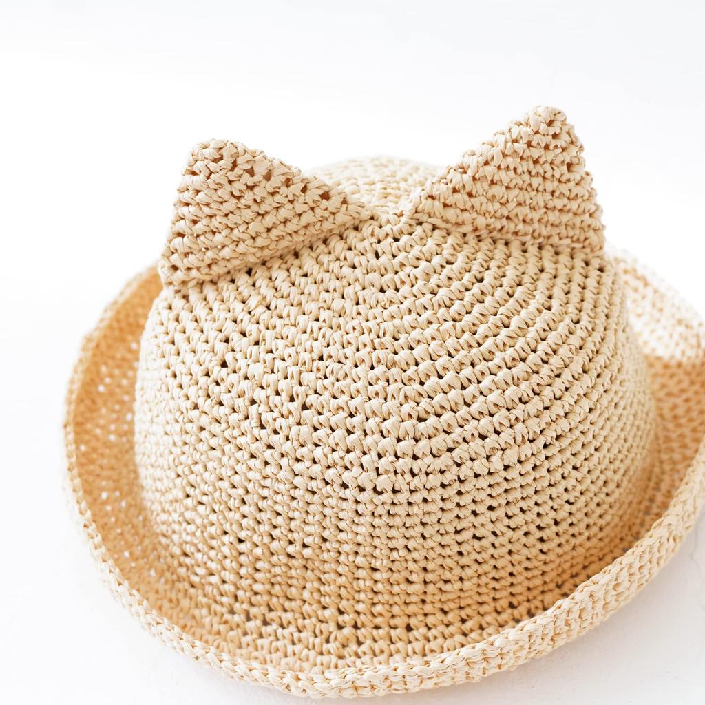 Raw Wool Itohenlab Knitting Kit #9-8 Kids' Cat Ear Hat
