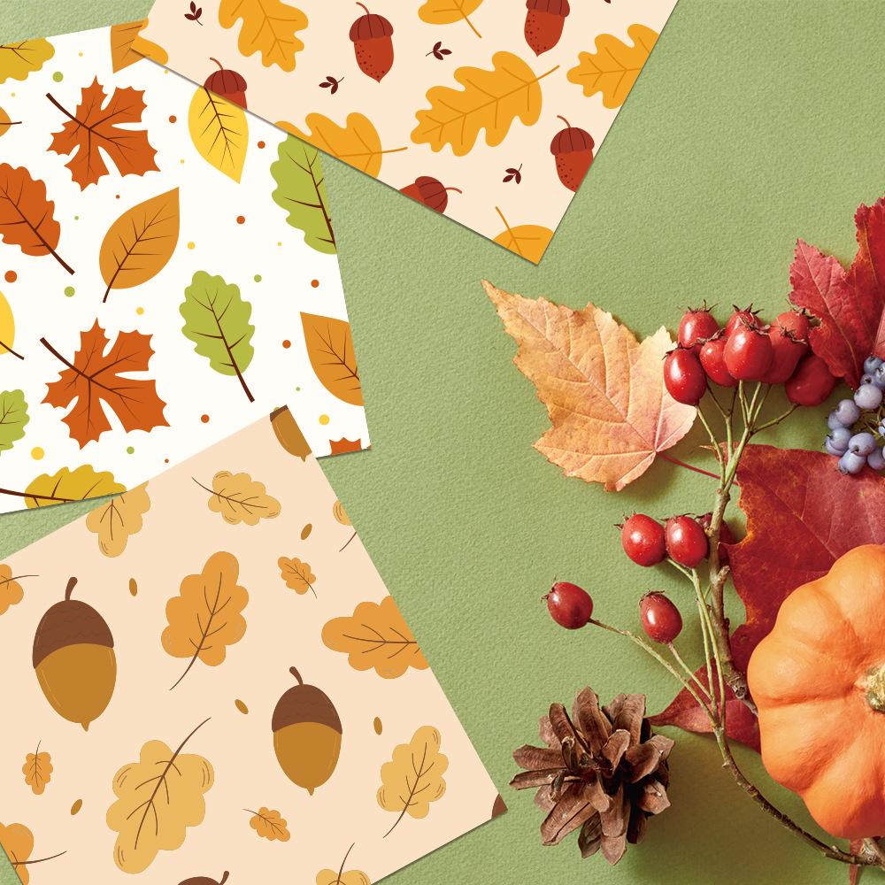 New Style, Autumn, Thanksgiving Theme, DIY Gifts, Creative Pumpkin Packaging Paper, Party Gift Decoration, Festival Supplies