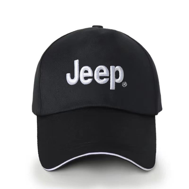 Baseball Caps Spring Summer Sport Cap Solid Hip Hop Hat For Jeep Wrangler Grand Cherokee Avenger Compass Wagoneer Gladiator XJ