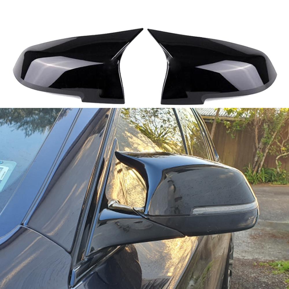

For BMW 5 6 7 Series F10 F11 F18 GT 5GT F07 F06 F12 F01 520i 523i 525i 530I Carbon Fiber Side Rearview Mirror Cover Cap чорний