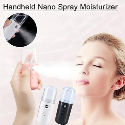 Nano Mister 30 ml Mini Gesichtsbefeuchter Tragbarer Gesichtssprüher USB Wiederaufladbar Handliche Hautpflegemaschine zur Gesichtshydratation
