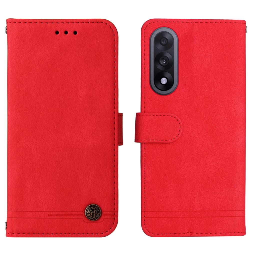 For OnePlus Ace 5 Ultra 5G/OnePlus Nord 5 5G Leather Wallet Cases Skin Touch Phone Cover Stand with Strap