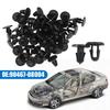 50pcs Car Bumper Buckle Clip Car Fender Fastener Car Trim Panel Engine Cover Retainer Clip Auto Interior Accessories for Toyota